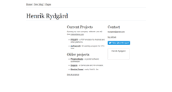 Desktop Screenshot of henrikrydgard.com